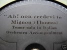 Edison DD Record # 83015--G. Anselmi--Opera