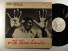 RANDY WESTON With These Hands... RIVERSIDE LP