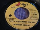 Frederick Knight Have A Little Mercy PROMO SOUL RARE