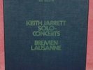KEITH JARRETT-Solo Concerts-ECM 3 LP+Book MINT- IMPORT