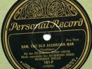 Columbia PERSONAL Bernie Cummins SAM OLD ACCORDION MAN