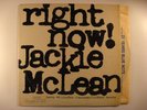 JACKIE MCLEAN Right Now BLUE NOTE LP NY USA SHRINK