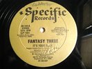 * FANTASY THREE It's Your Rock RARE ELECTRO FUNK Hear