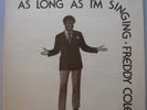 FREDDY COLE LP As Long As I'm Singing Private Soul HEAR