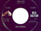 60's Mod Popcorn R&B 45-Neil Sedaka-Too Late-Listen