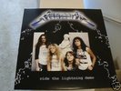 METALLICA RIDE THE LIGHTNING DEMO LP BLUE VINYL @RARE@
