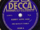 IRISH : THE MCNULTY FAMILY ON DECCA 12189