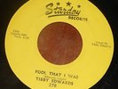 Tibby Edwards STARDAY 45 Honky Tonk Fool That/I Don't