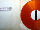 JIMI HENDRIX  Broadcasts  LP orange coloured vinyl
