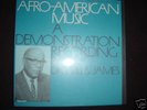 Folkways Records AFRO-AMERICAN MUSIC Demonstration Rec.