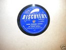 ART PEPPER QUARTET Brown Gold 78 RPM Discovery 157