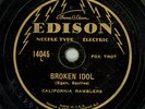 EDISON NEEDLE CUT 14045 / E / California Ramblers RARE