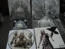BEHEMOTH evangelion PIC LP + PATCH vader decapitated