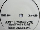 Ruby Andrews   Just Loving You 2nd issue Mint-