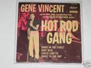 7“  EP  Gene Vincent  - Hot Rod Gang -  RAR 