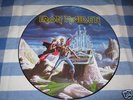 IRON MAIDEN - RUN TO THE HILLS - PICTURE VINYL EP
