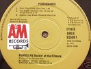 Humble Pie PERFORMANCE ROCKIN THE FILLMORE UK LP MINT
