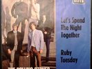 Rolling Stones 7'' Let's Spend Treppencover