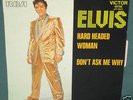 Elvis Presley Hard Headed Woman 45 Sleeve France 71 NM