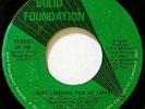 rare 70's SOUL 45  FOUR WONDERS on SOLID FOUNDATION