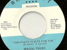 Special Touch This Party Rare Disco Funk Rap 45 HEAR NM