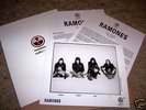 RAMONES - ADIOS AMIGOS PRESS KIT ORIG PUNK RARE MINT