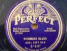 Bull City Red--Richmond Blues--Perfect 5-12-57  V+