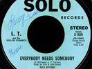 Rare KS Soul Funk 45 LT & THE SOULFUL DYNAMICS on Solo