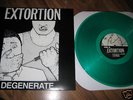 EXTORTION degenerate lp GREEN cult ritual  infest punk