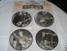 Beatles Rare Four 7 Inch Picture DIsc 45 Interview Set