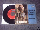 Rolling Stones/It's all over now-Treppencover-Label rot