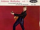 45T EP JOHNNY HALLYDAY  ITSY BITSY PETIT BIKINI