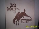 chris ledoux lp rodeo songs