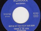 CROSSOVER SUL 45 RPM - TOWANA on ROMARK RECORDS