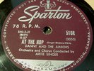 Danny & The Juniors 78 Sparton At the Hop R/R