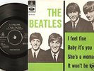 THE BEATLES - I FEEL FINE EP - DANISH 45+PS 64 GEOS 225