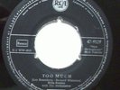 Elvis Presley single Teddy bear/too much 47-9129 RAR