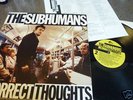 SUBHUMANS   RARE  12''  LP PUNK  doa KBD D.O.A. 80