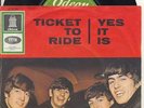 THE BEATLES Ticket To Ride ODEON 0 22 950 von 1964