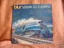 BLUR - MODERN LIFE IS RUBBISH - ORIGINAL UK LP + INNER