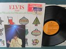 Elvis Presley WW Of Christmas LP W/ Photo Sticker