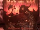 High On Fire Surrounded By Thieves Orange Vinyl OOP