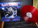 IRON MAIDEN - NO PRAYER ON THE ROAD LP RARE RED WAX 