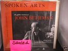 john betjeman spoken arts a few chrysantemums lp sealed