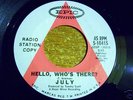 JULY - PSYCHEDELIC - HELLO WHO'S THERE - 1969 NM RARE