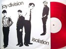 JOY DIVISION Isolation LP 1980's red vinyl U.K. orig