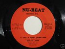  FUNK/SOUL 45 RICK ST. JOHN NU-BEAT LISTEN M-