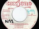 ALTON ELLIS - African Descendants - Orig. COXSONE 7