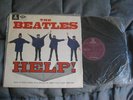 BEATLES HELP SOCORRO CHILE VG+ LP MAROON 