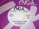 The Artistics: This Heart Of Mine 45 - Northern Soul